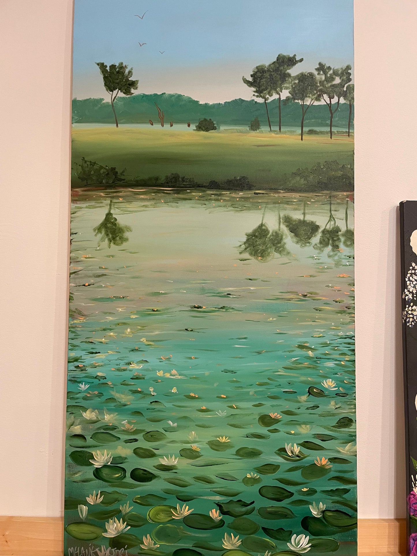 A Thousand Lilies Painting