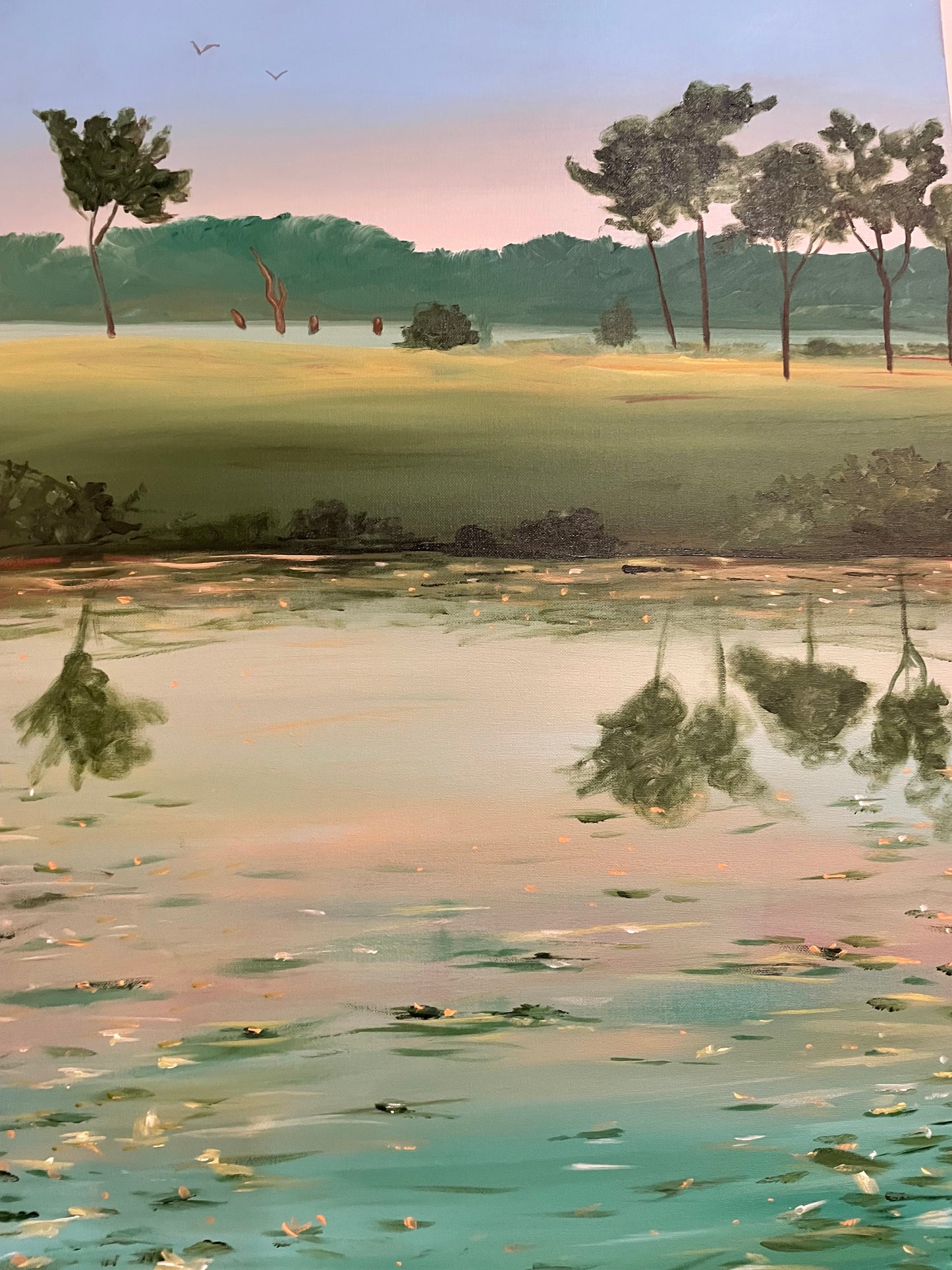 A Thousand Lilies Painting