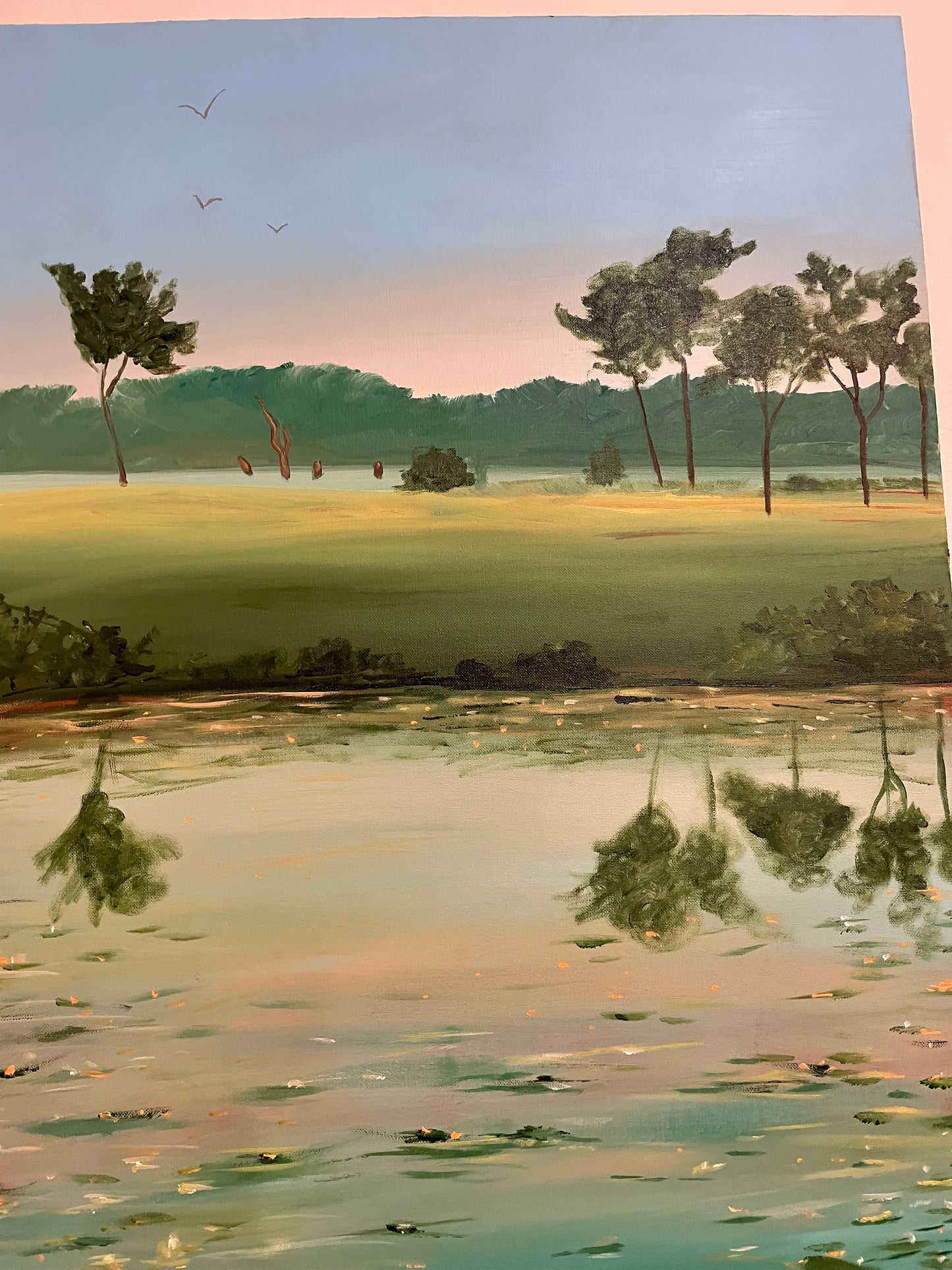 A Thousand Lilies Painting