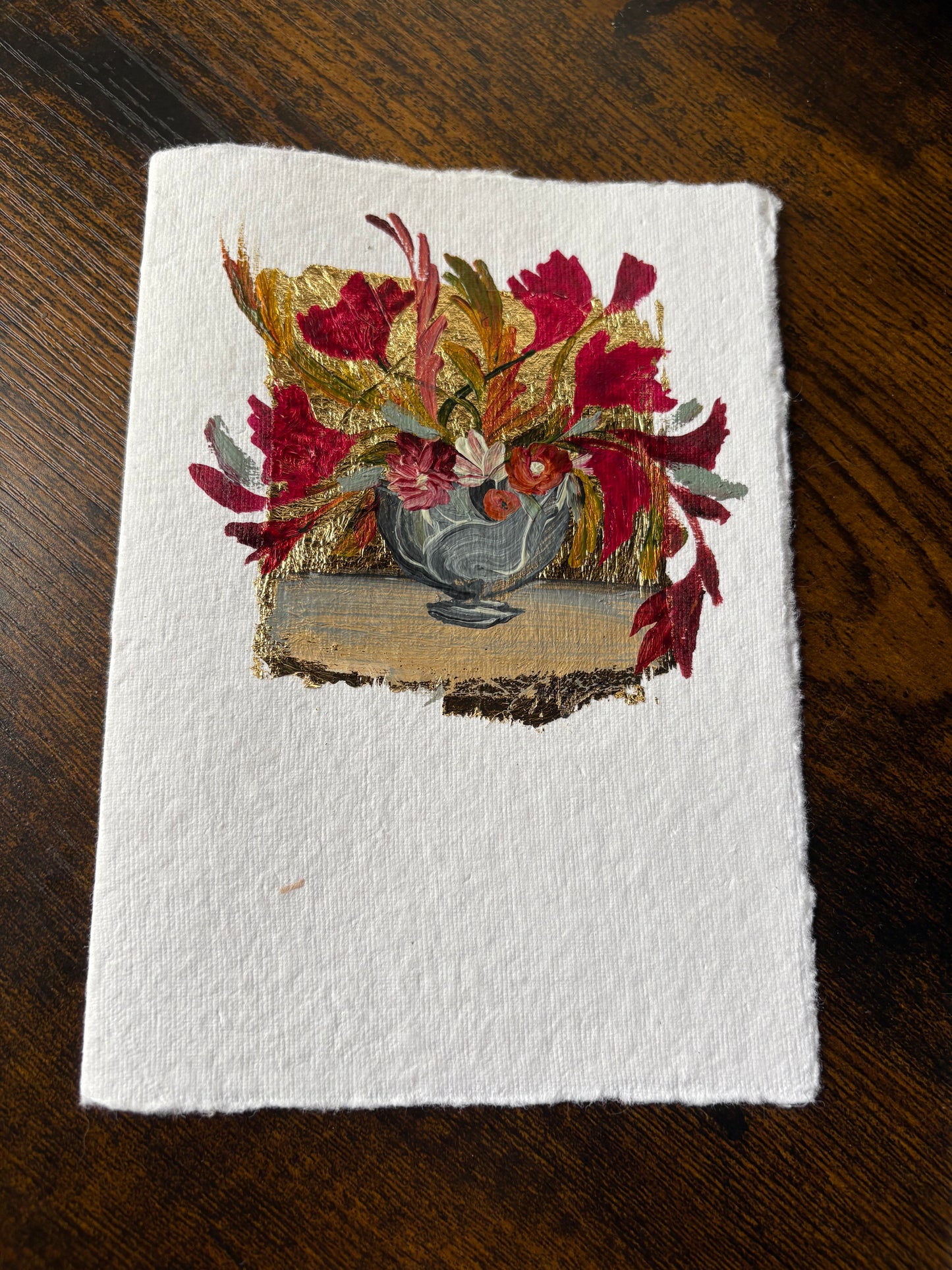 Mini Painting Card - Floral 5