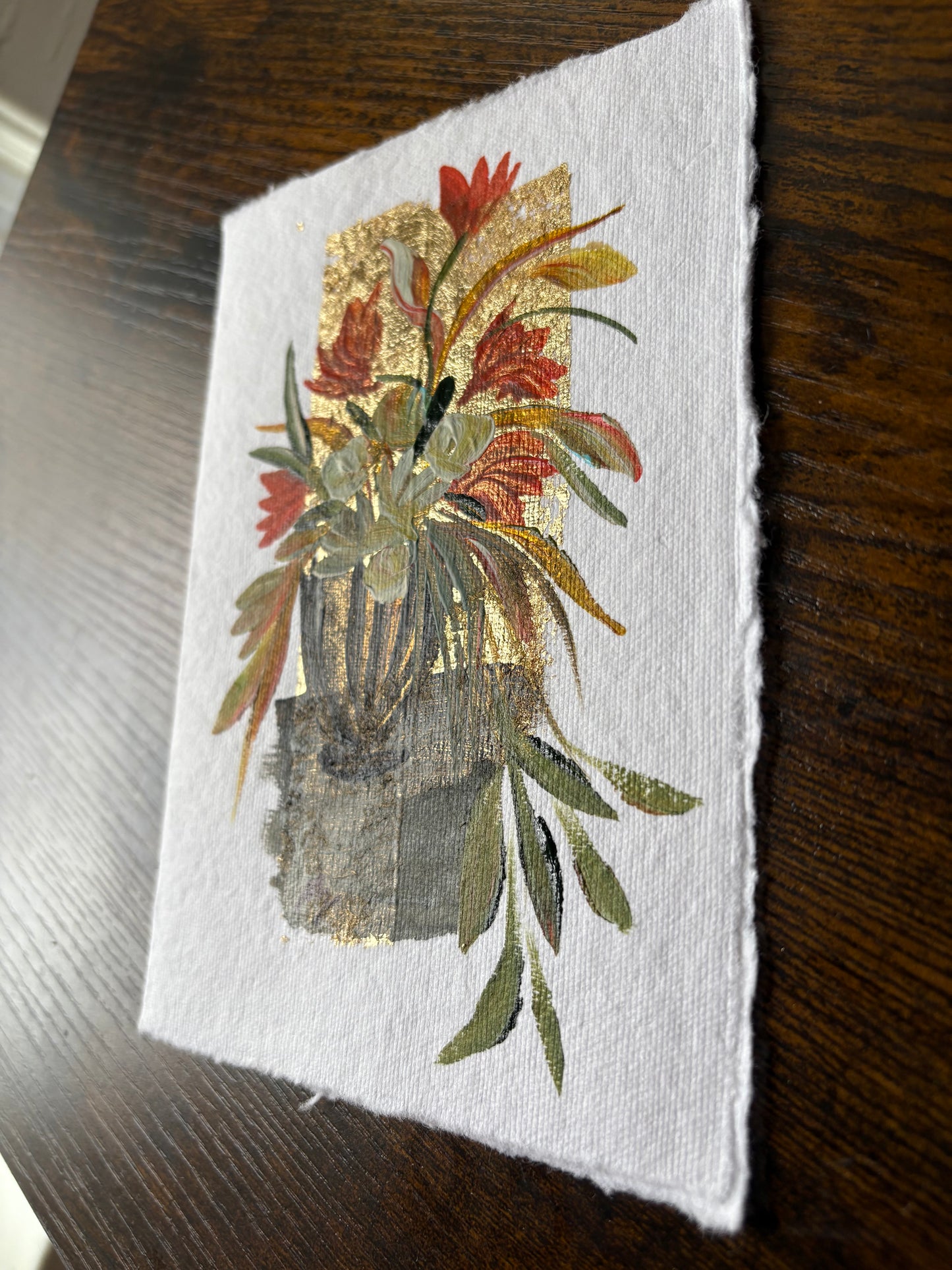 Mini Painting Cards - Floral 6