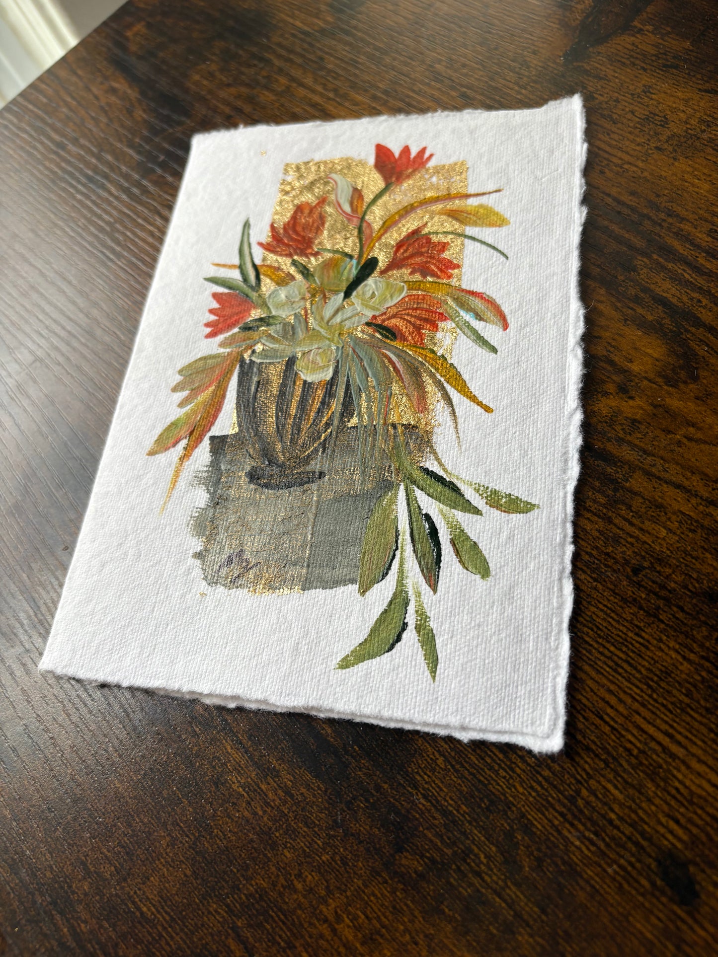 Mini Painting Cards - Floral 6