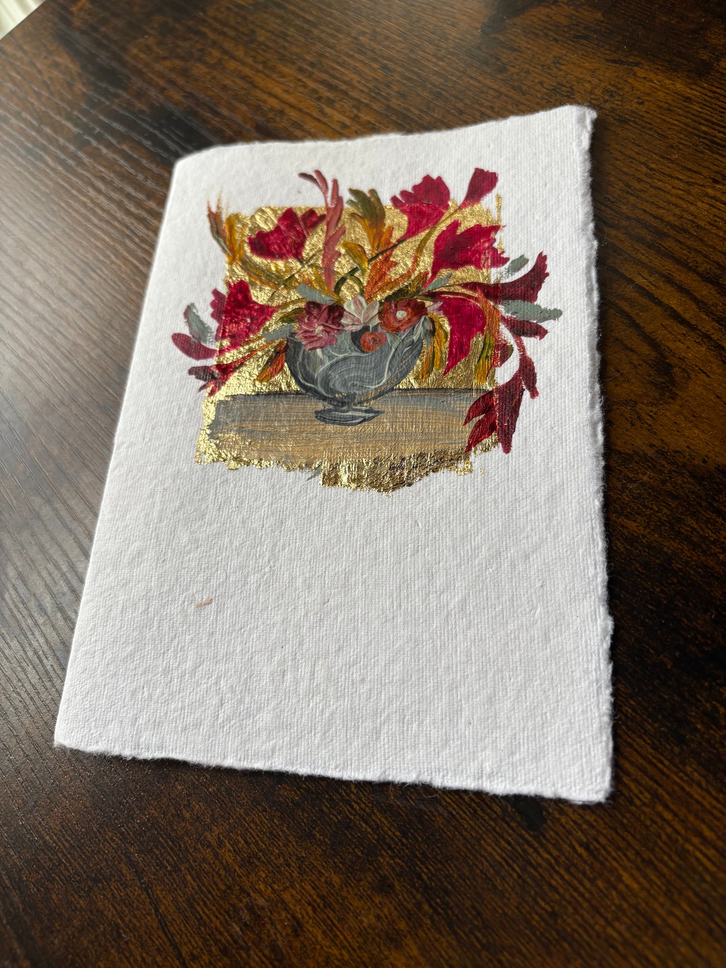 Mini Painting Card - Floral 5