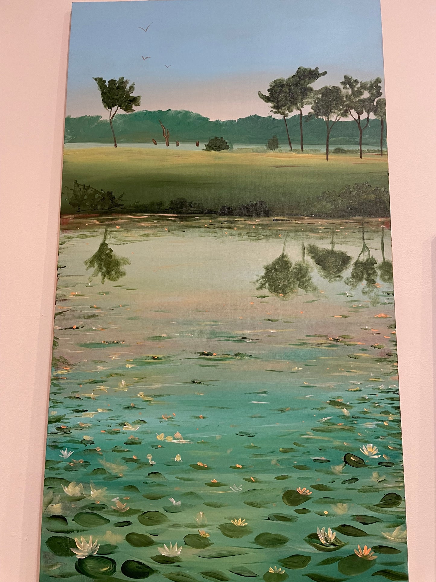 A Thousand Lilies Painting