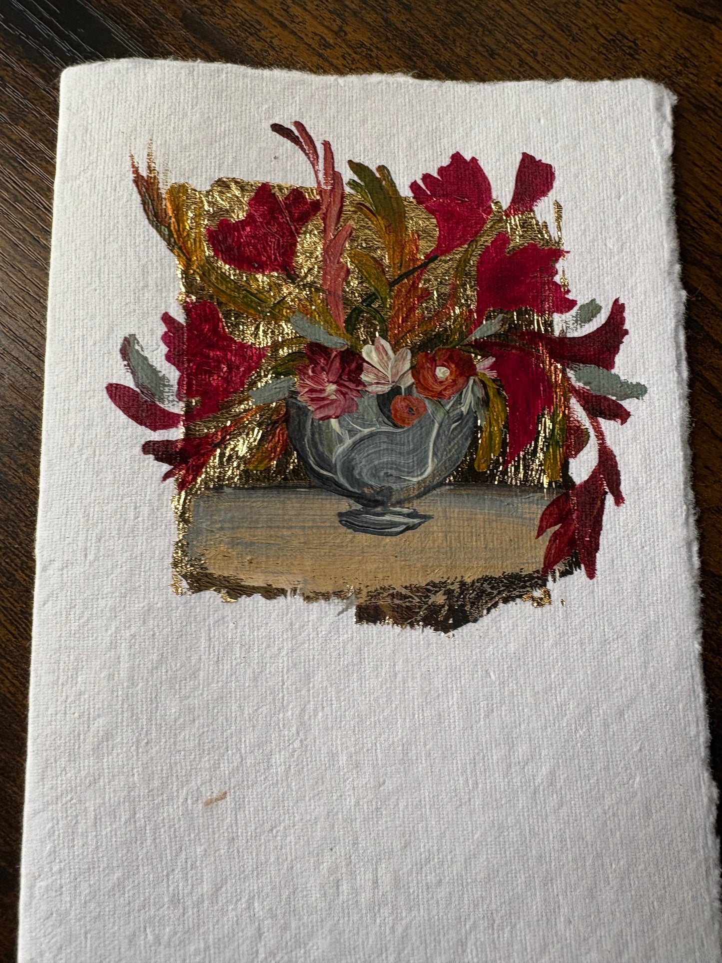 Mini Painting Card - Floral 5