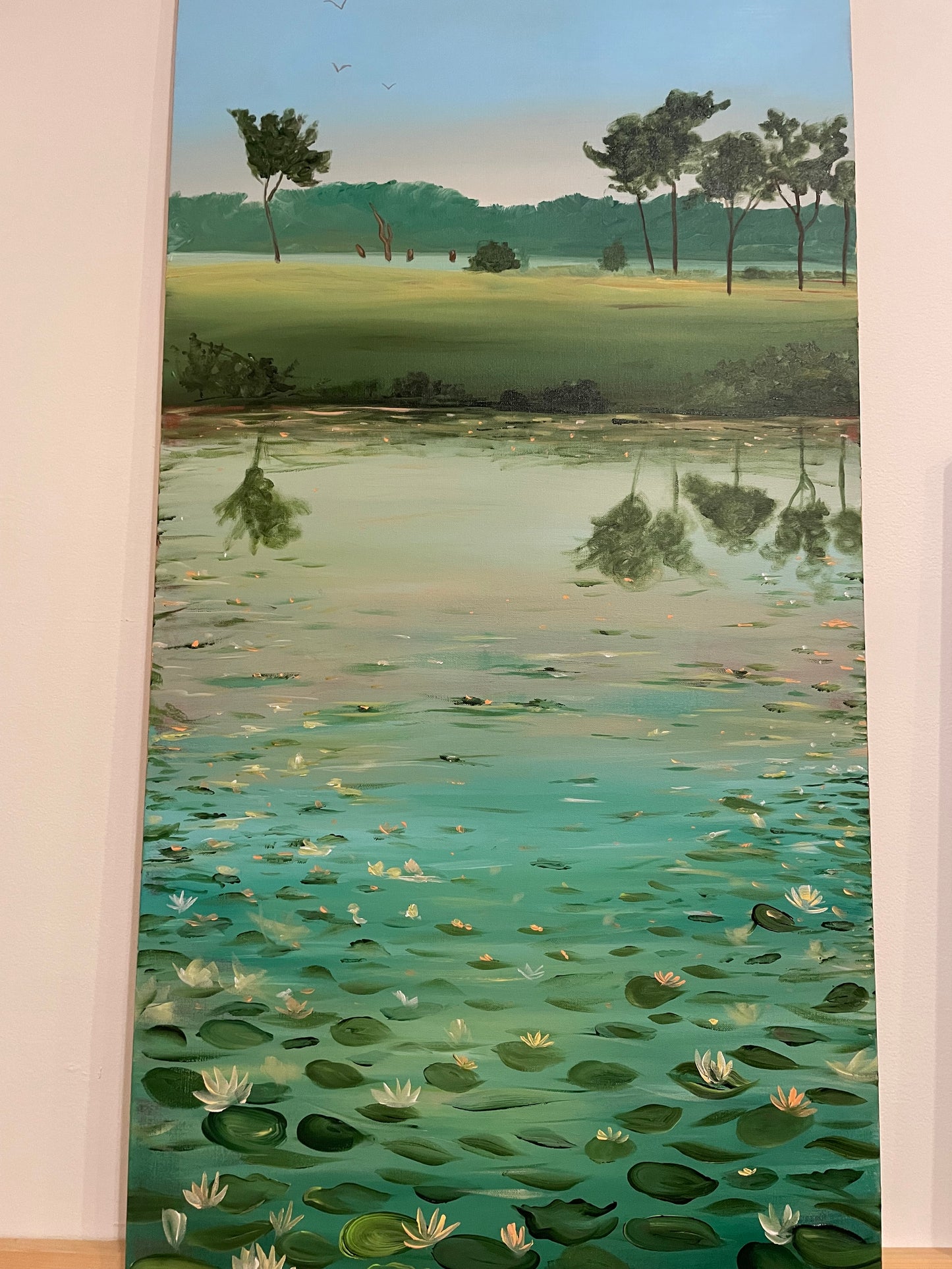A Thousand Lilies Painting