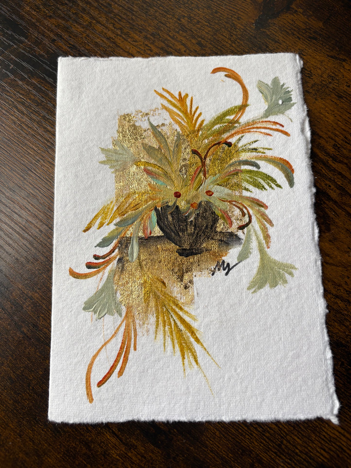 Mini Painting Cards - Floral 2