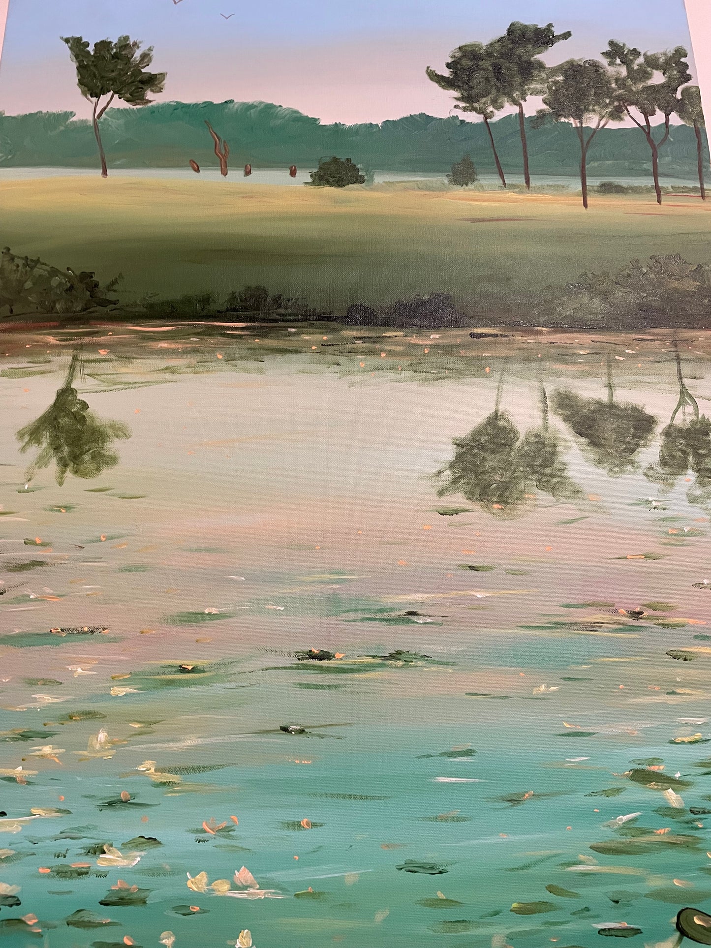 A Thousand Lilies Painting