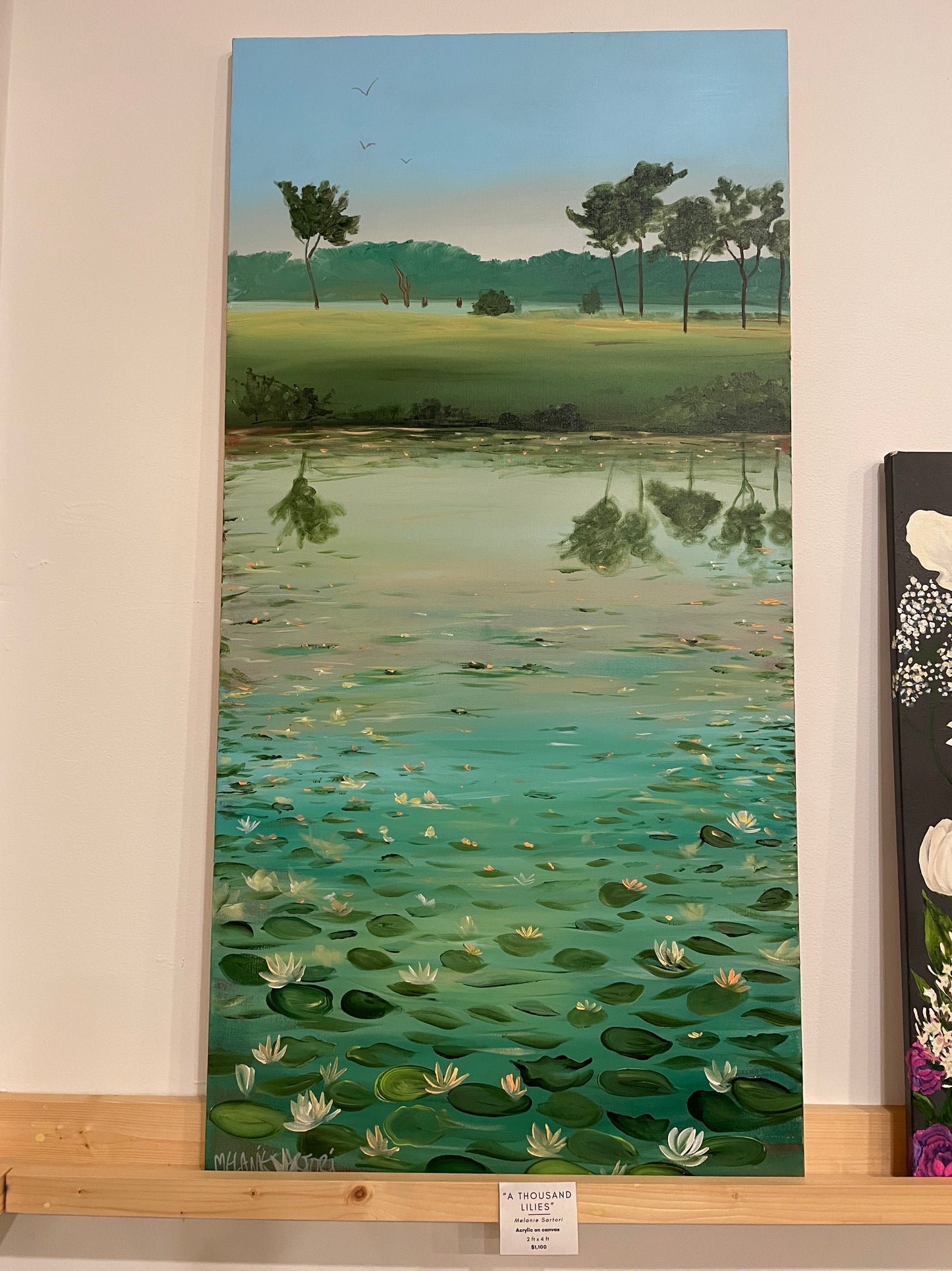A Thousand Lilies Painting