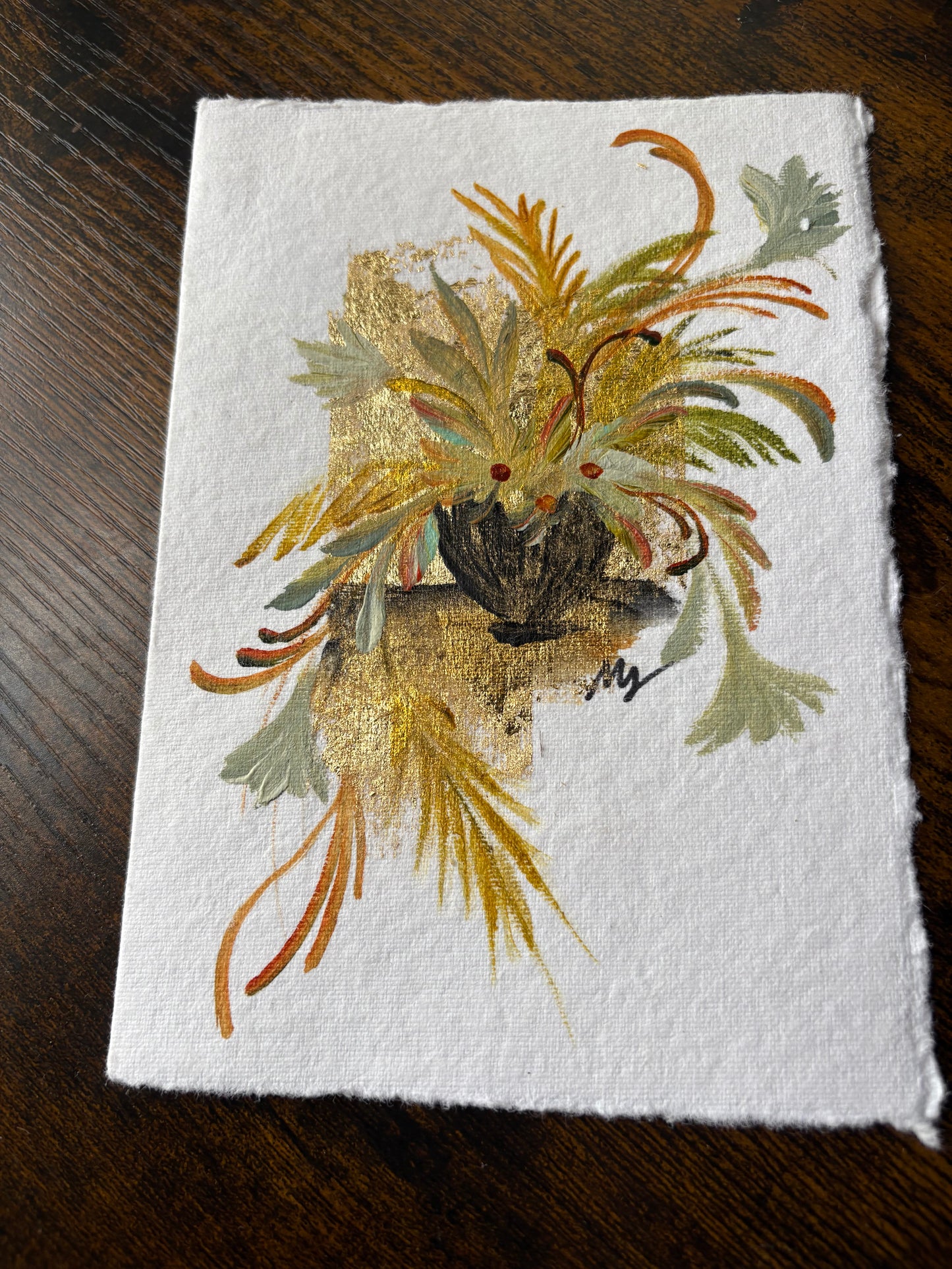 Mini Painting Cards - Floral 2