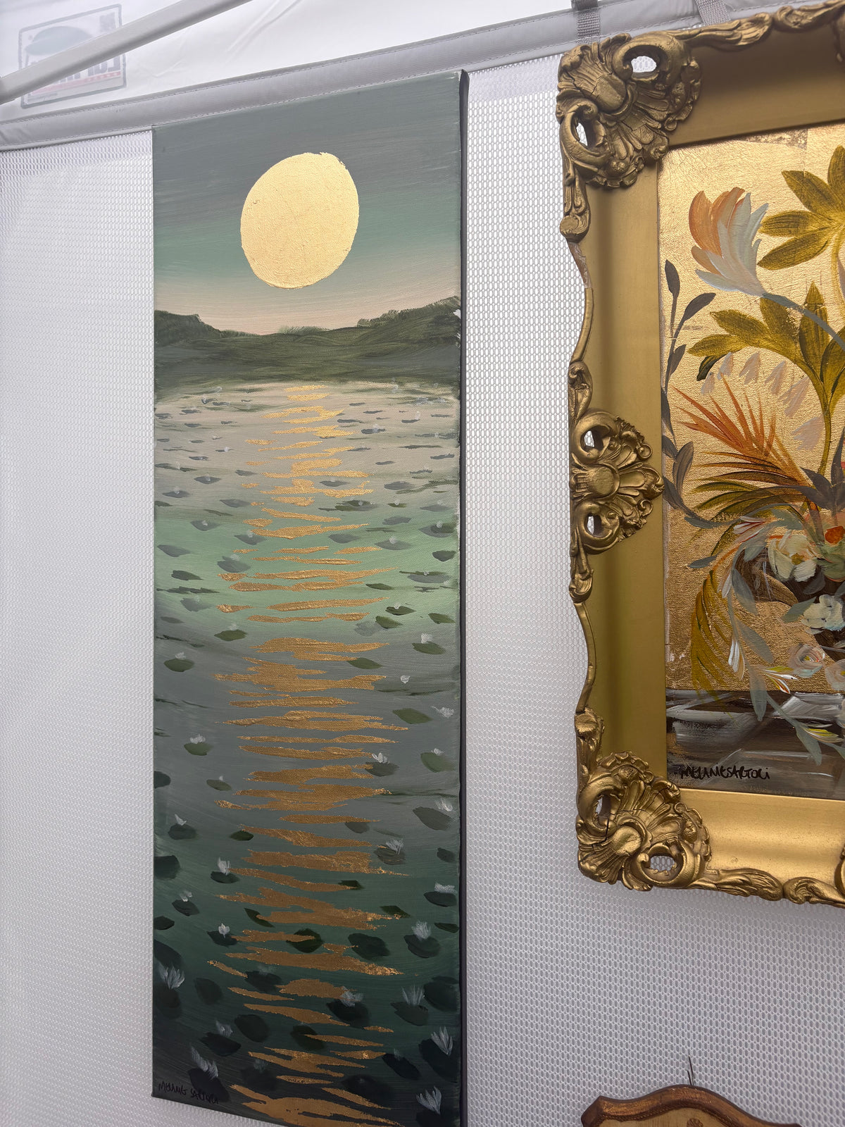 Lilies - Reflection