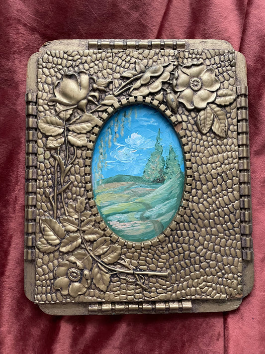 “Flora” Original in Nouveau 1920s Frame