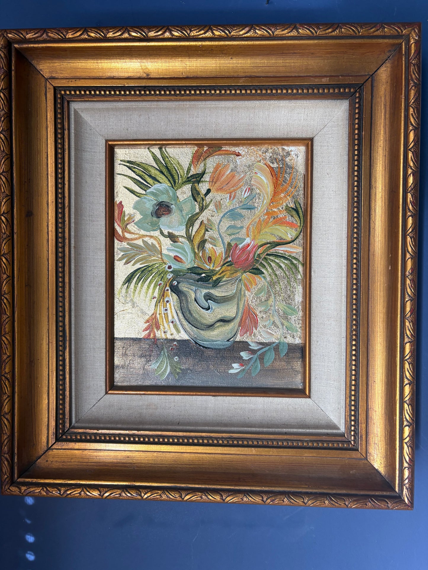 Coastal Deco - Vintage-Framed
