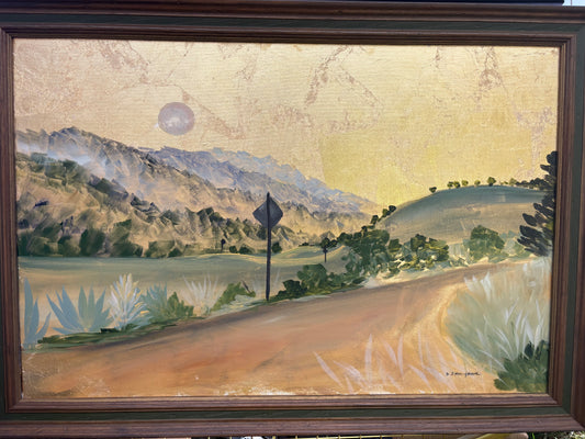 Coastal Roadside, South of San Jose II