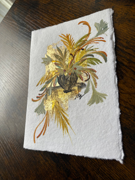 Mini Painting Cards - Floral 2