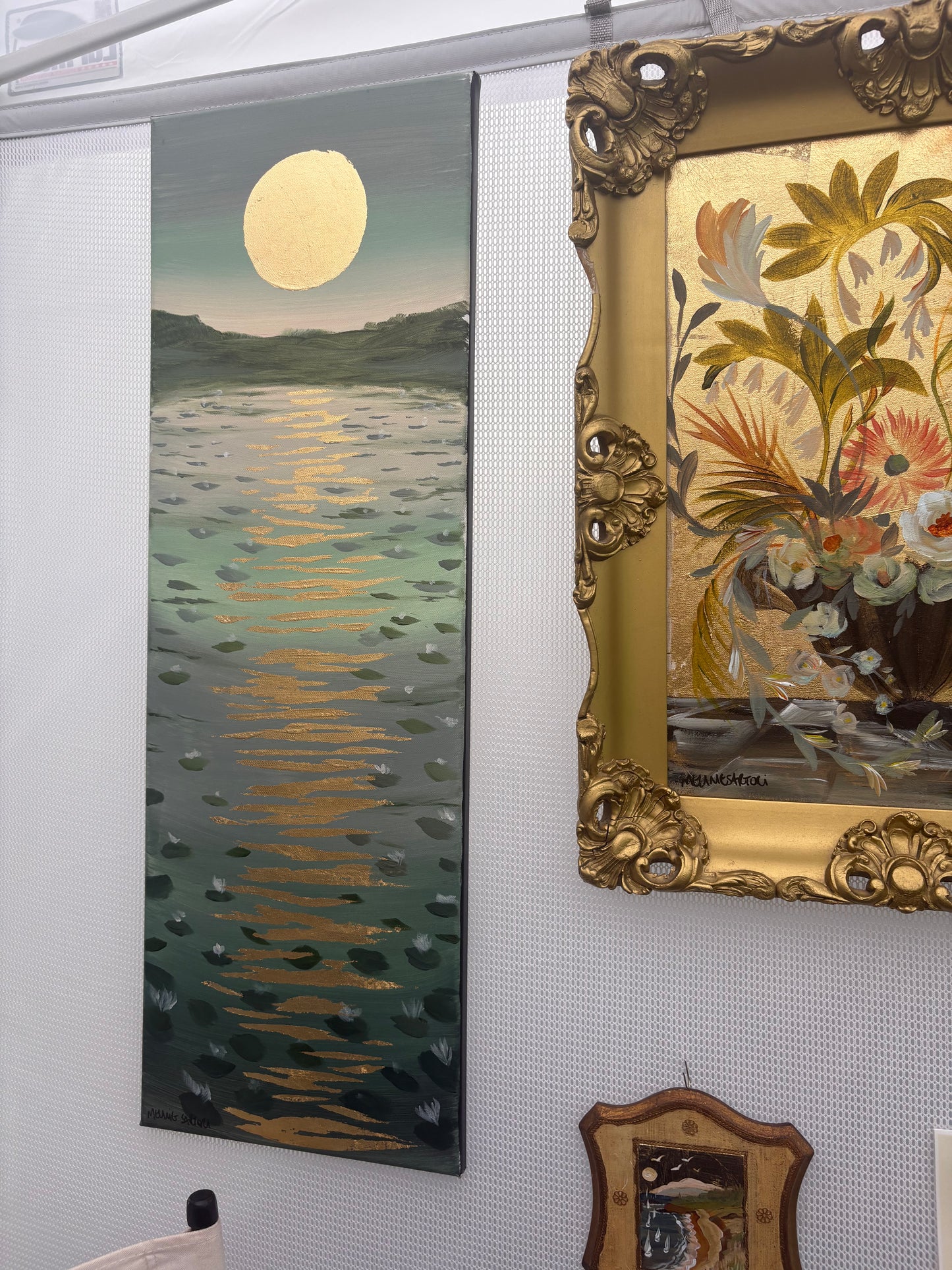 Lilies - Reflection