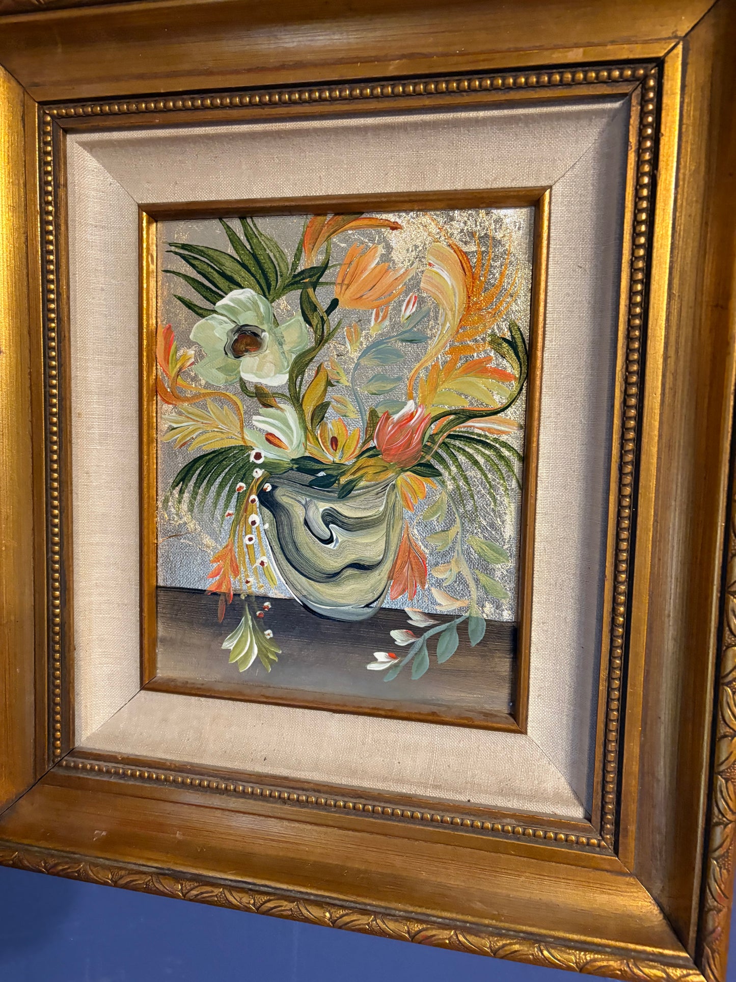 Coastal Deco - Vintage-Framed