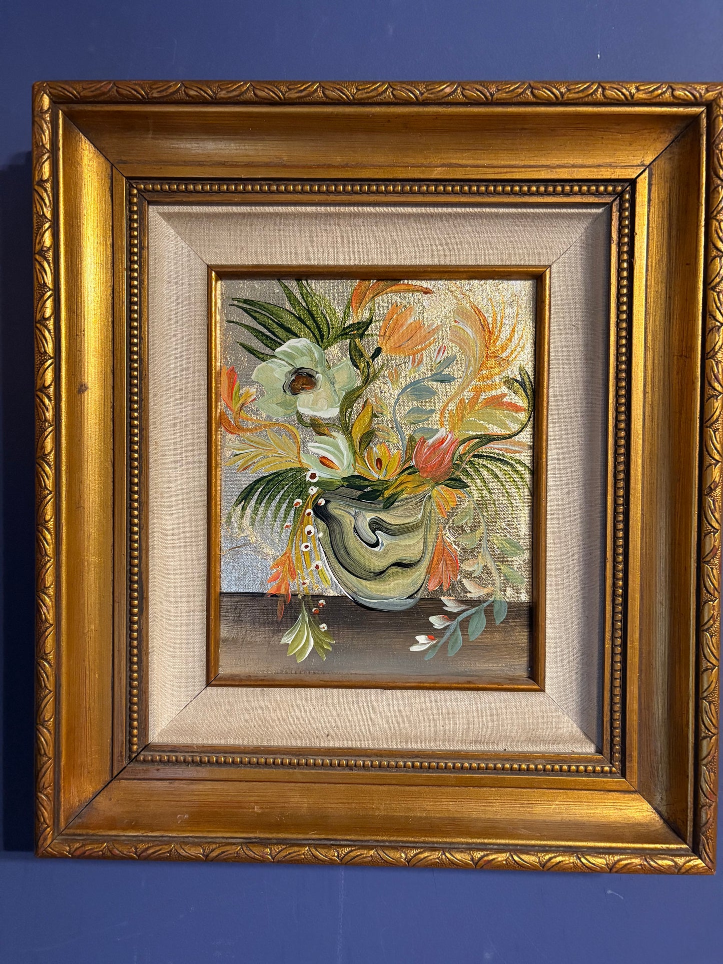 Coastal Deco - Vintage-Framed