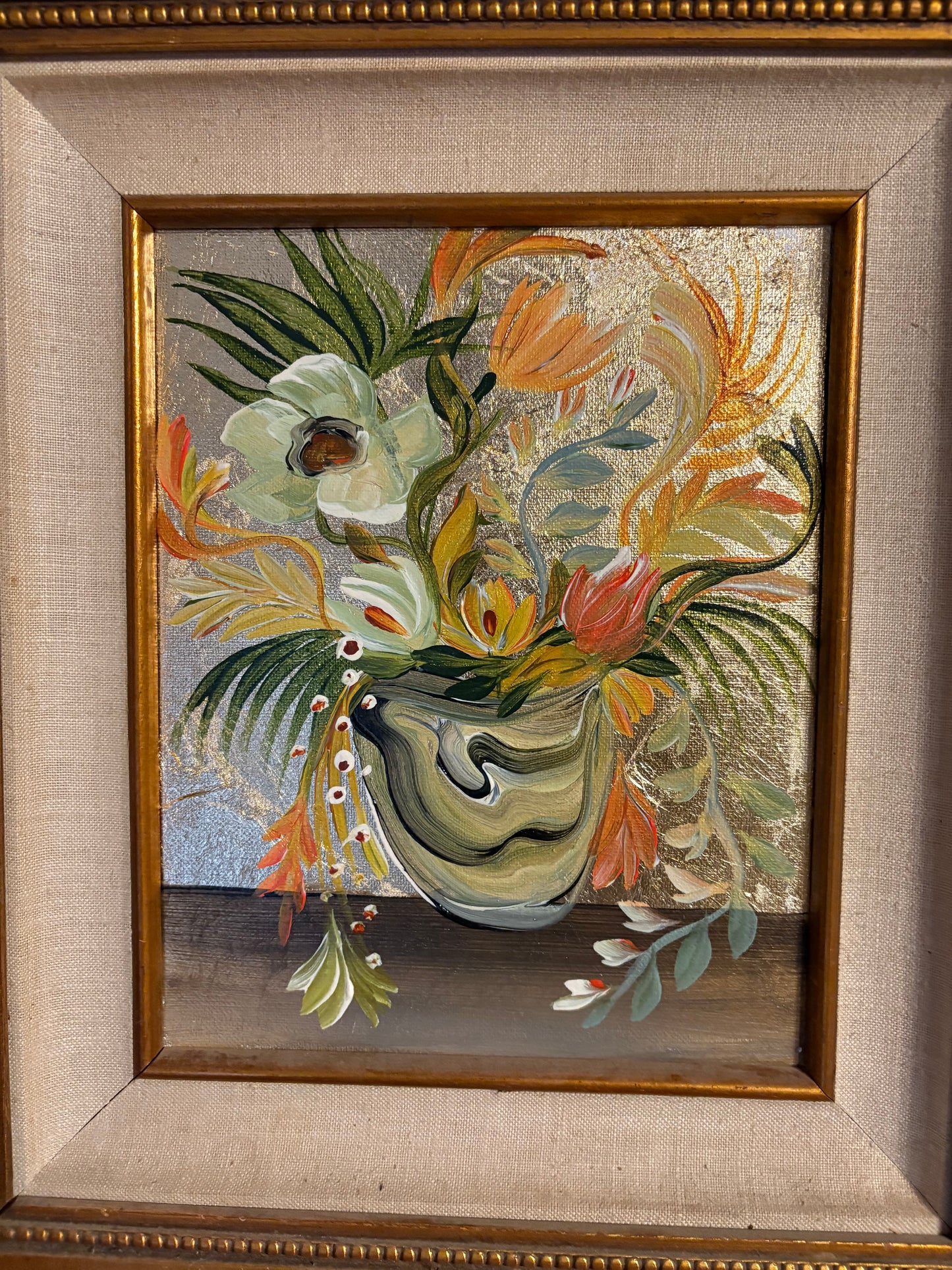 Coastal Deco - Vintage-Framed