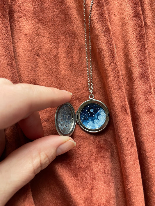 “Moon” Locket