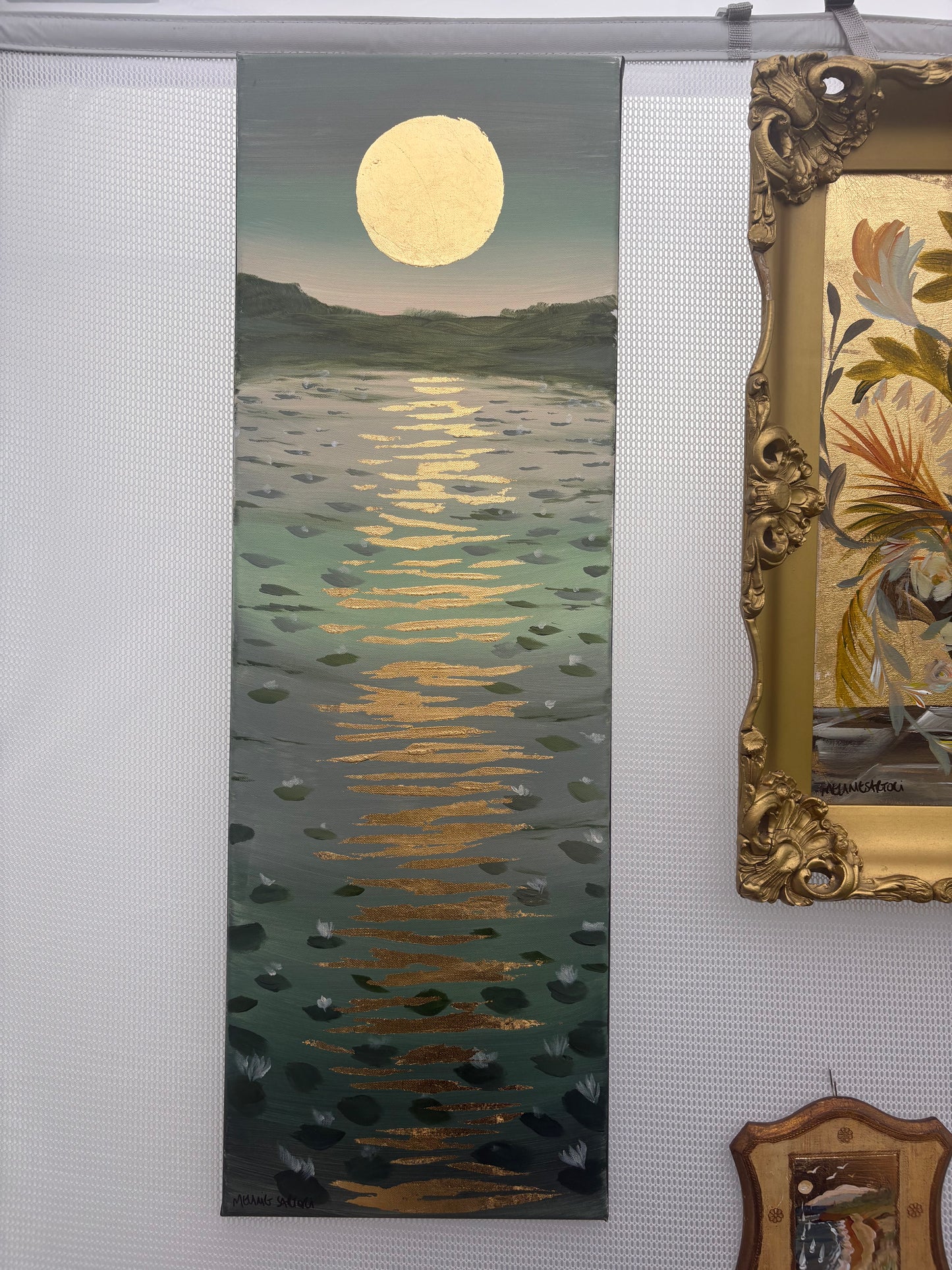 Lilies - Reflection