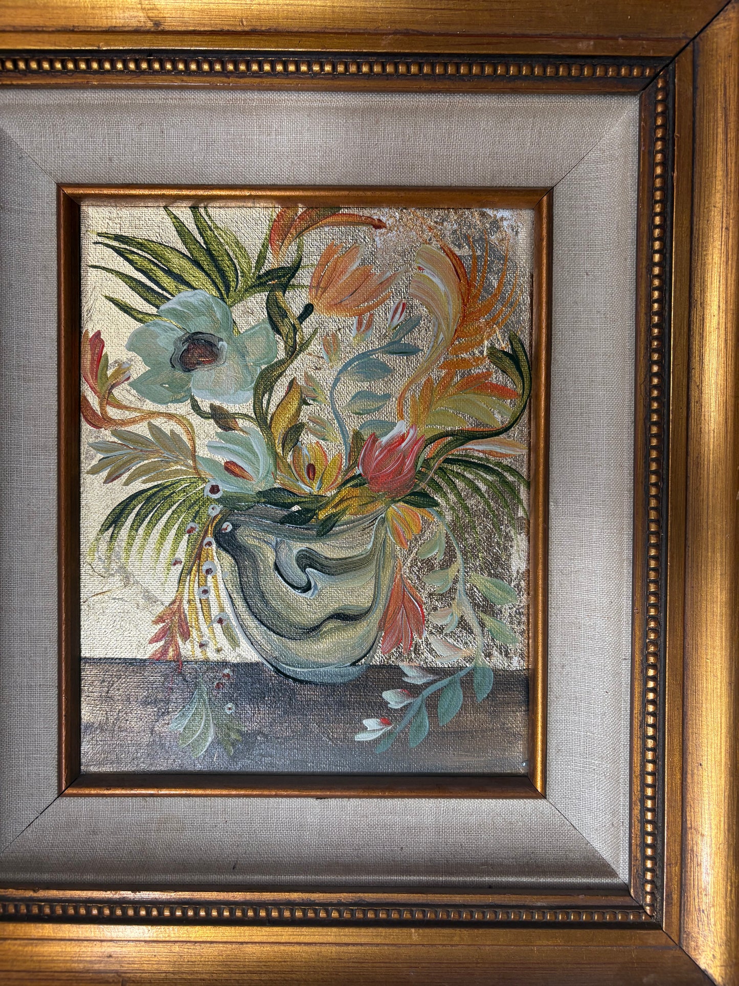 Coastal Deco - Vintage-Framed