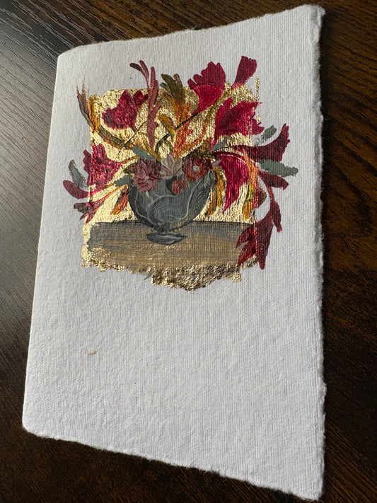 Mini Painting Card - Floral 5