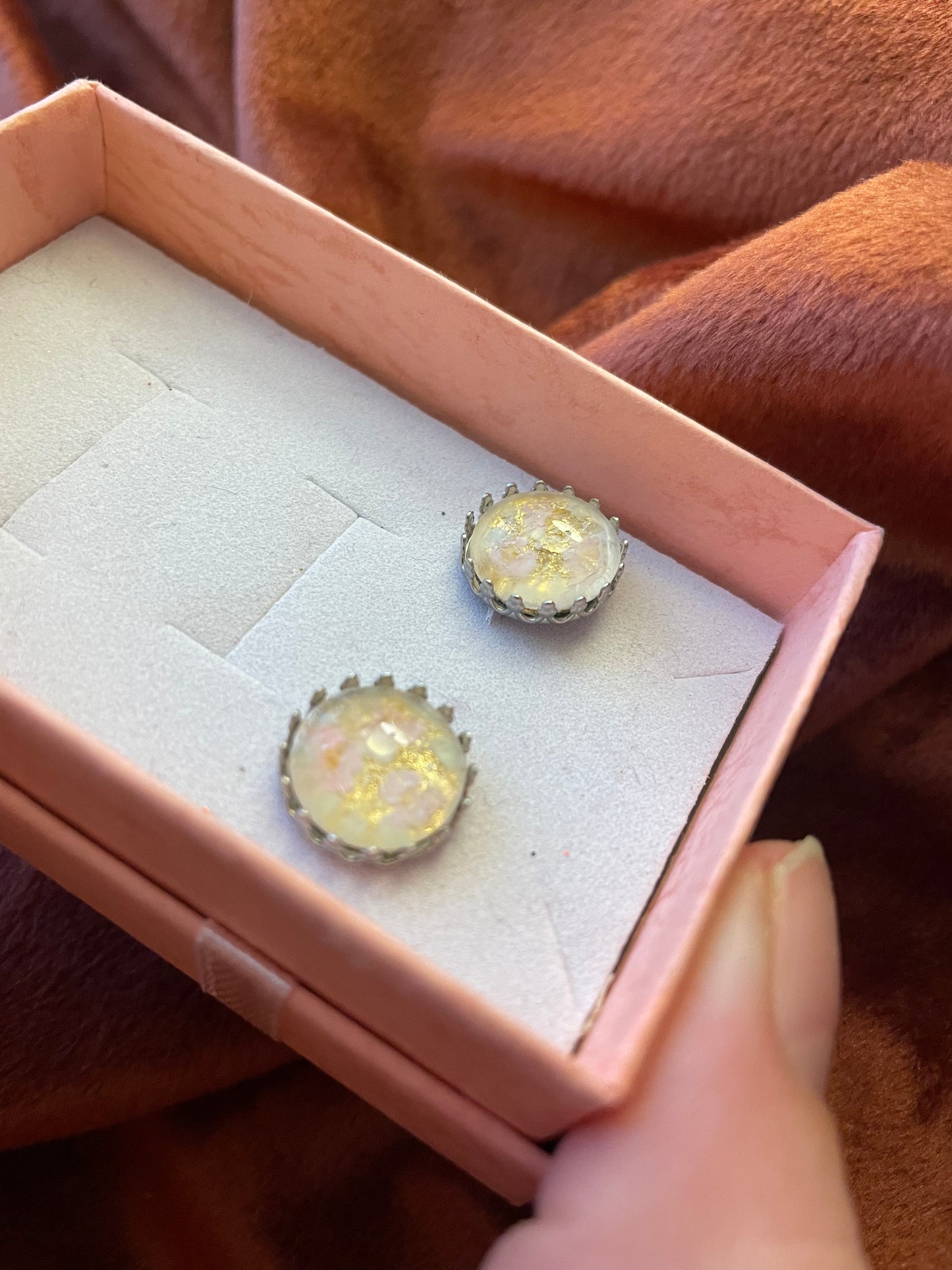 “Blush” Stud Earrings