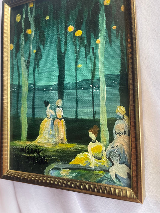 1910 California Evening framed print