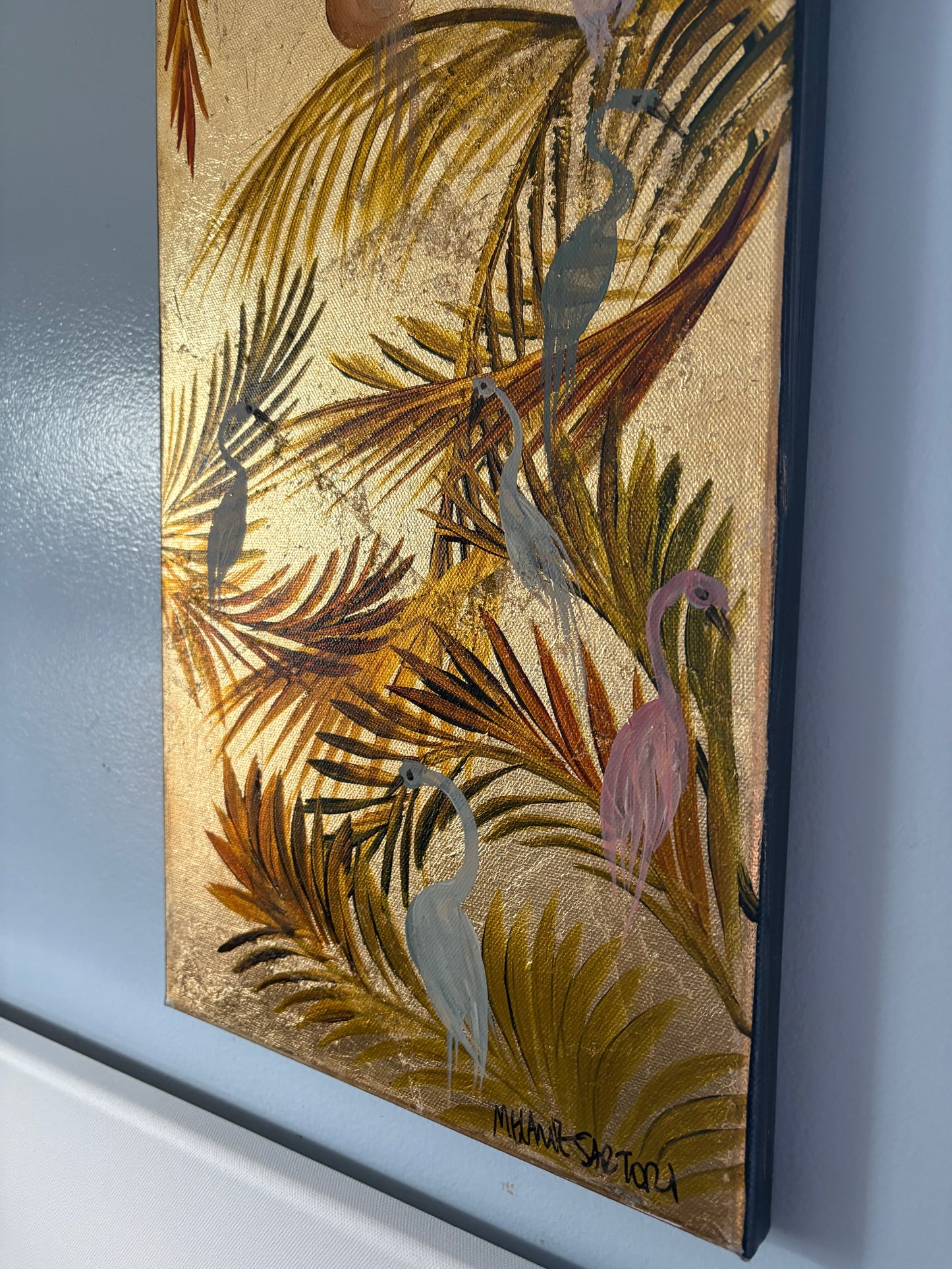 Flamingoes, Herons and Egrets