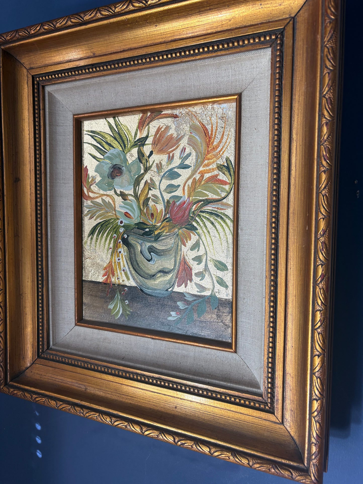 Coastal Deco - Vintage-Framed