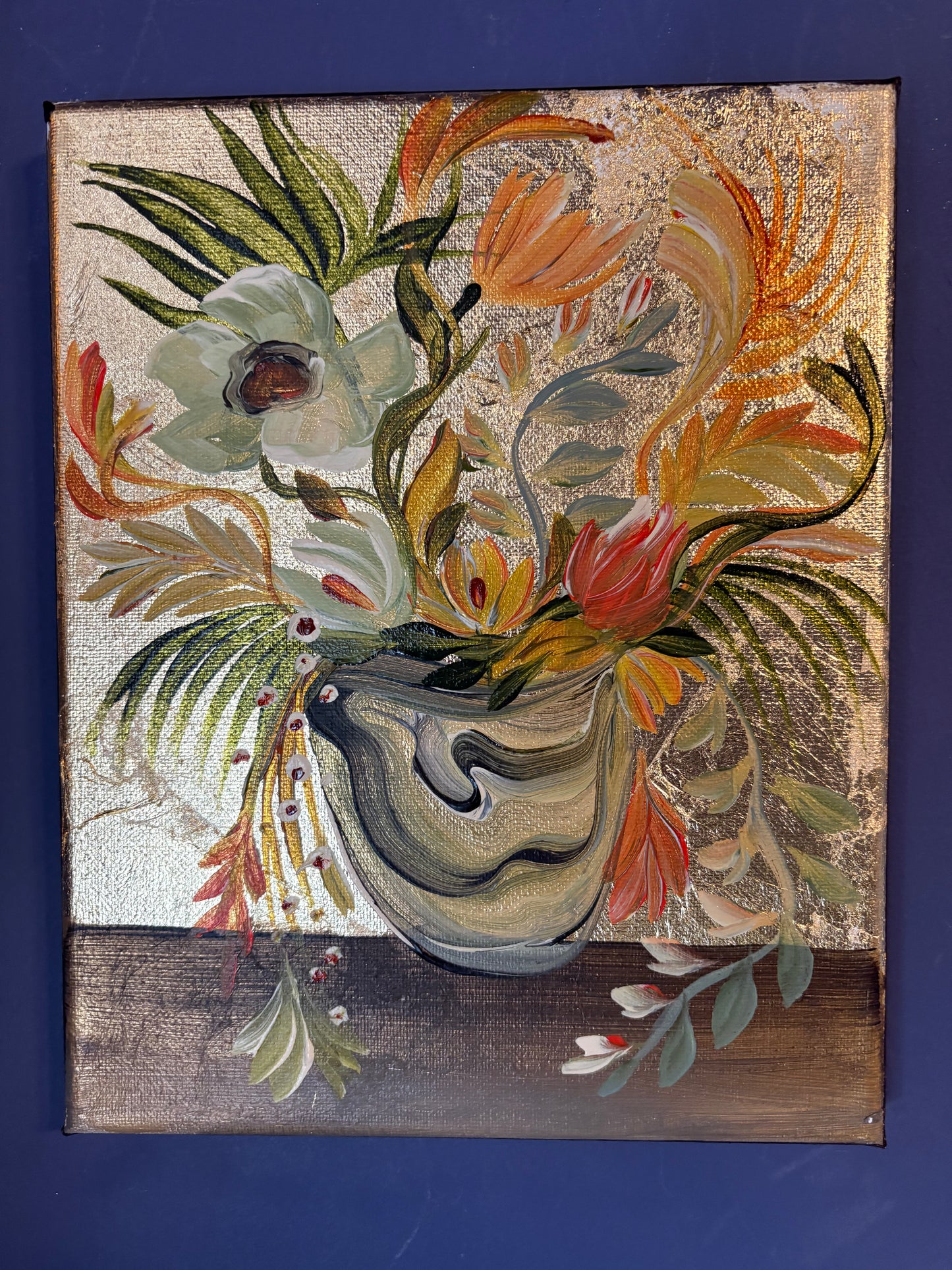 Coastal Deco - Vintage-Framed