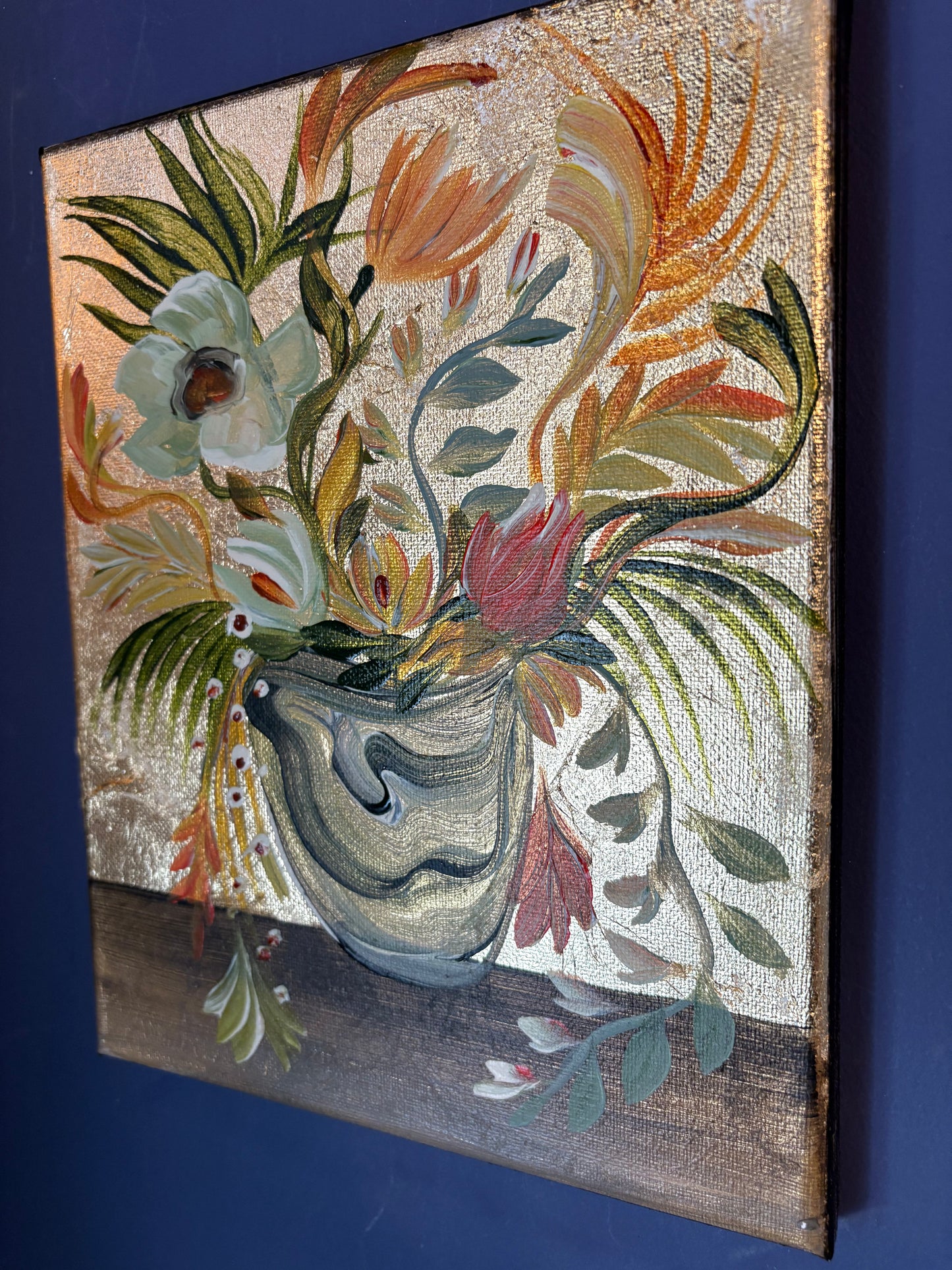 Coastal Deco - Vintage-Framed